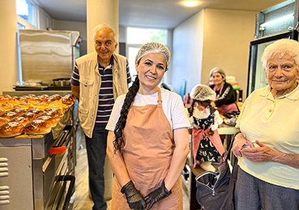 L'atelier de pâtisserie a enfin ouvert ses portes, début septembre, à Erevan